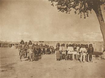 EDWARD S. CURTIS (1868-1952) A group of 6 large-format photogravures from The North American Indian, Portfolios VII and XVII.